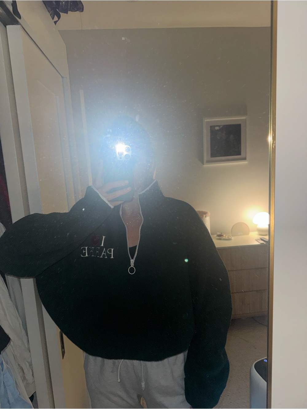 Parke limited edition quarter zip - NYC (L/XL)